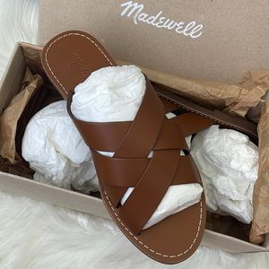 Madewell Women's Tan Leather Flats